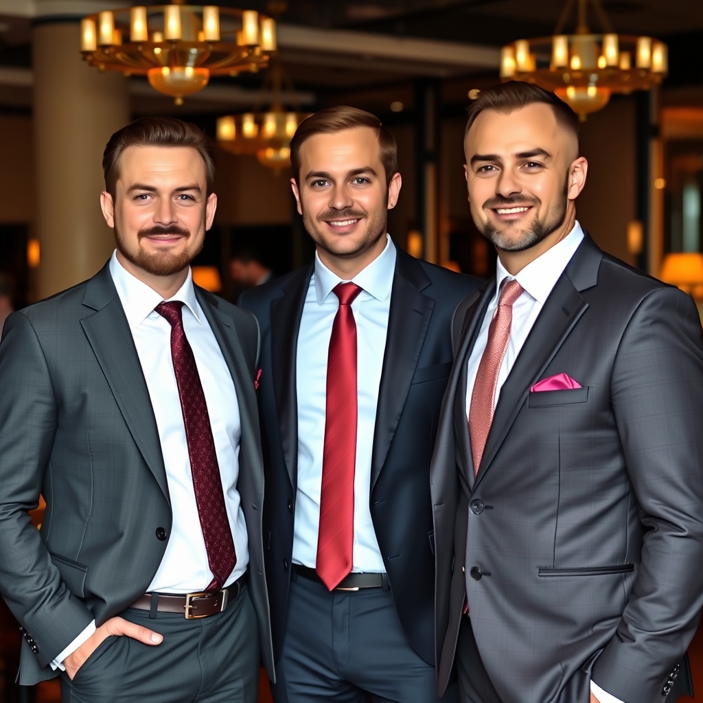 Kevin, Youri, Dimitri